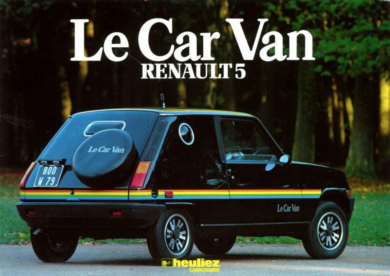 Illustration for article titled There Was Once A Renault Le Car Concept With Sliding Doors